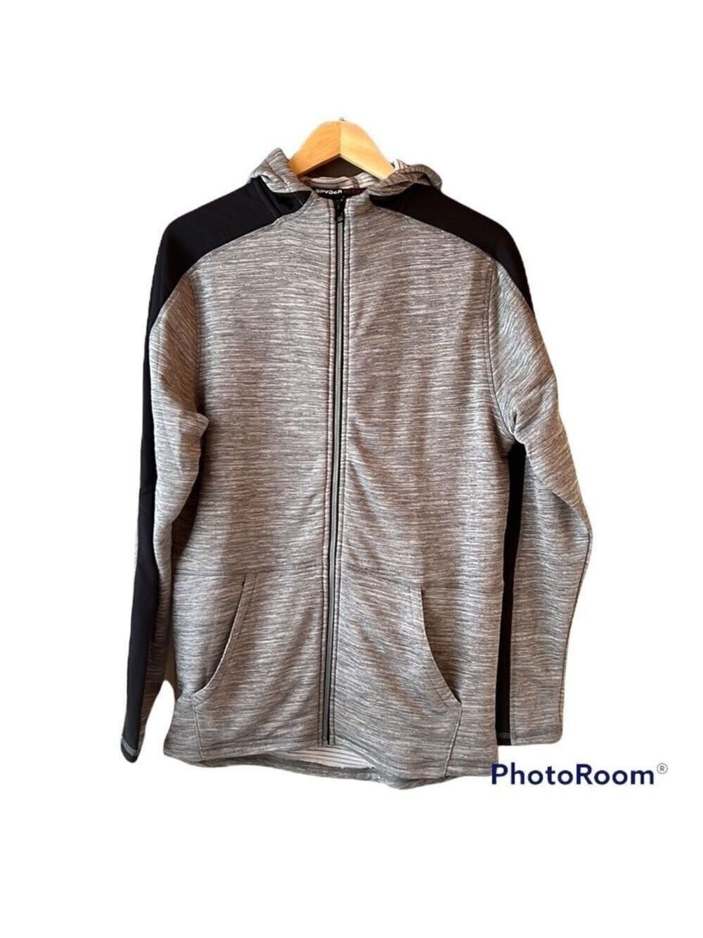SPYDER ACTIVE Gray Hoodie size M NWT
